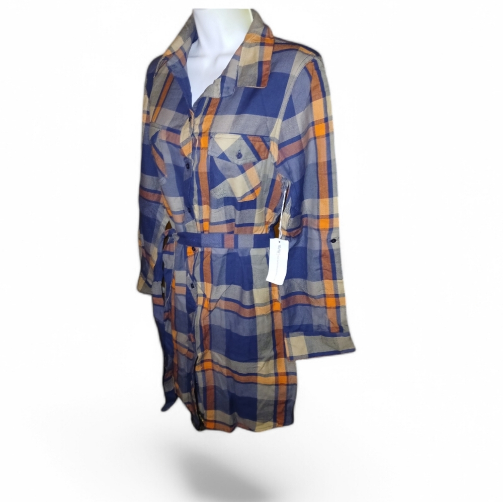 Plaid Shirt Dress by Truth